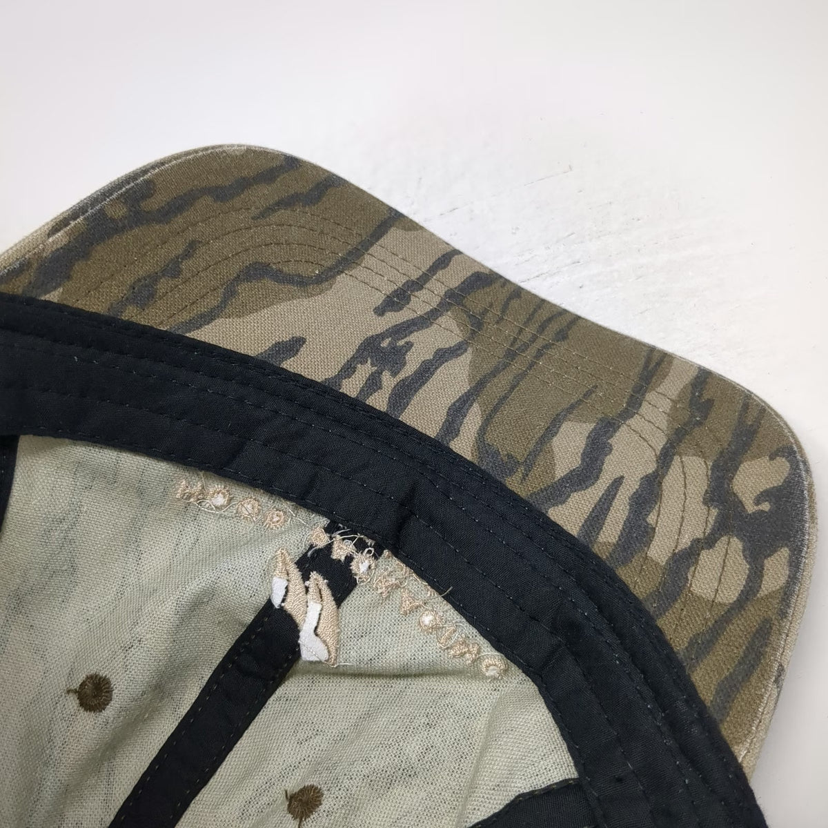 Outdoor Cap Baseball Hat Green One Size Bottomland Camo Hood Packaging Corp