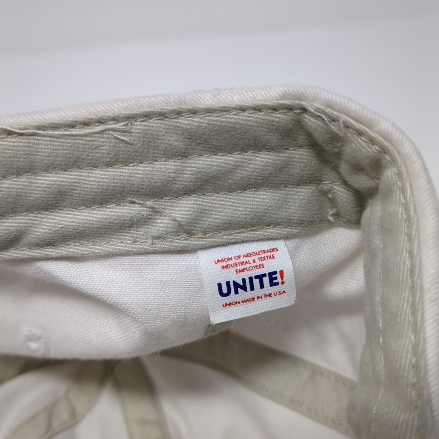 America Votes 2004 Slideback Hat White One Size Adjustable 6 Panel Unite