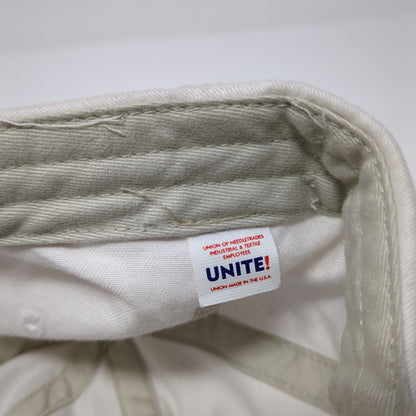 America Votes 2004 Slideback Hat White One Size Adjustable 6 Panel Unite