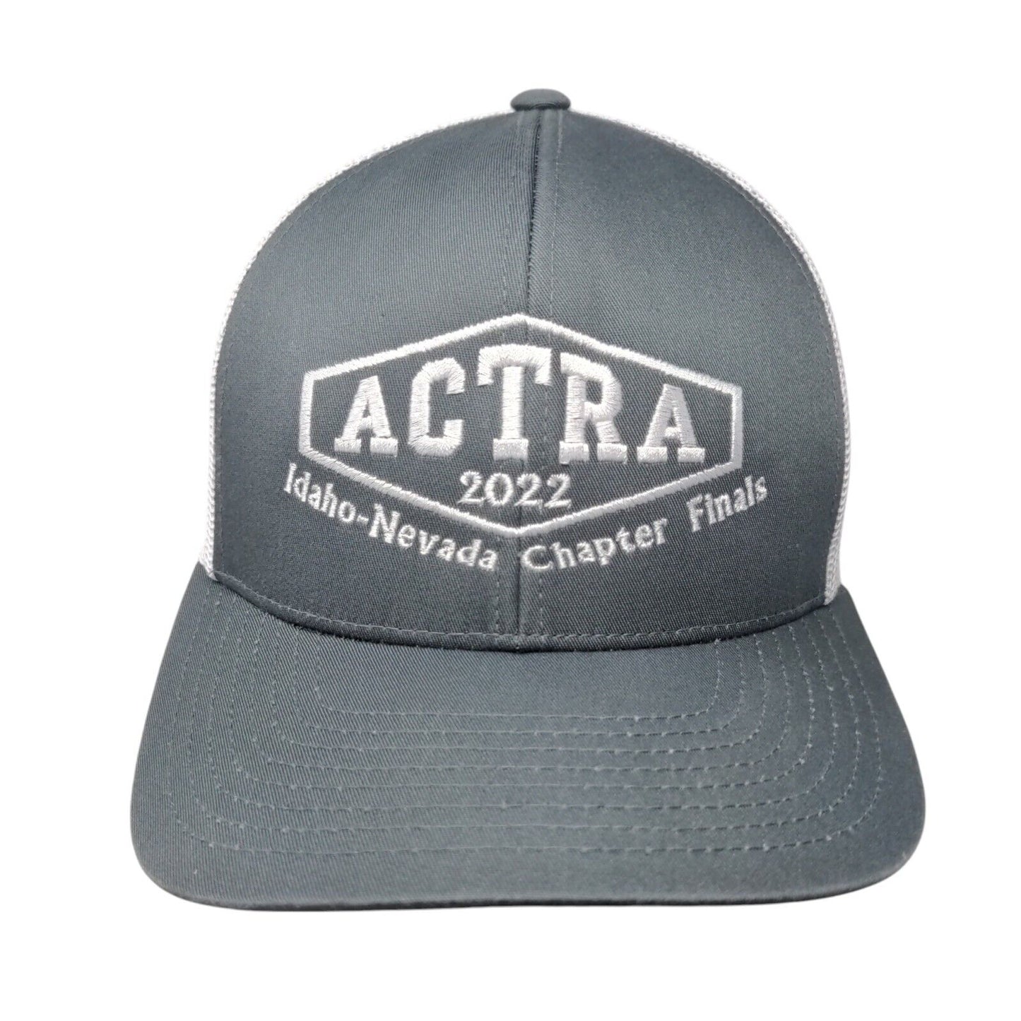 ACTRA 2022 Idaho-Nevada Chapter Finals Snapback Trucker Hat Gray OS Mesh Back