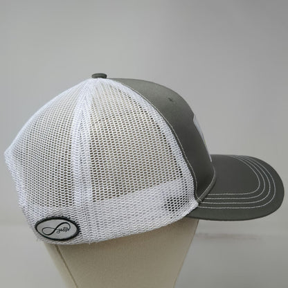 Mentally Strong Trucker Hat Gray One Size Top of Tamarack Mountain Step Forward