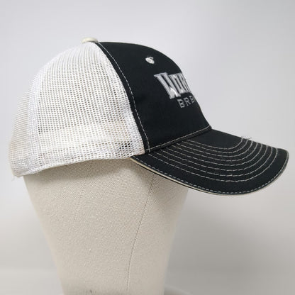 Outdoor Cap Baseball Cap Black OSFM Worthy Brewing Bend Oregon Mesh Strapback