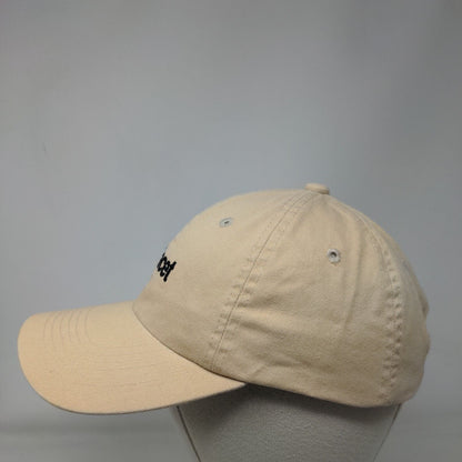 Facet Slideback Hat Tan One Size Adjustable Embroidered Oakmark