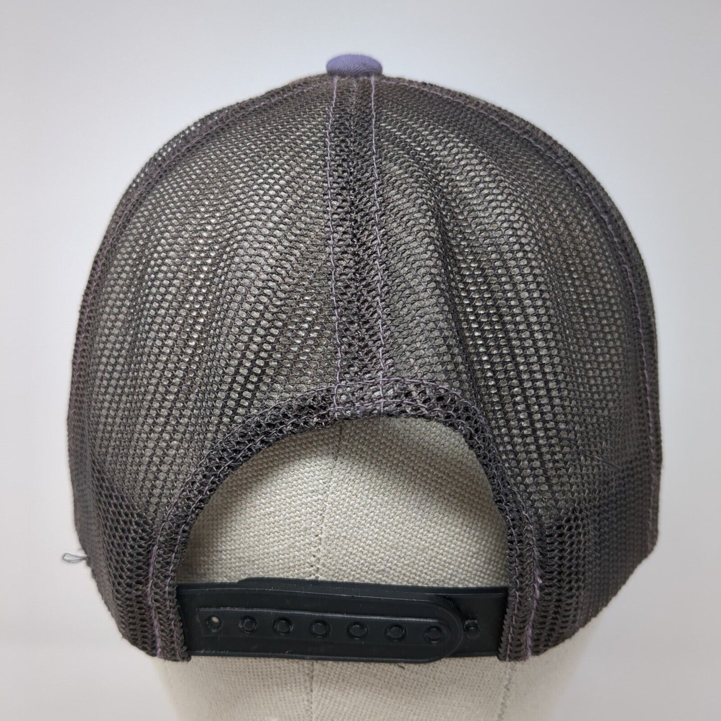 Prolook Snapback Trucker Hat Blue One Size Adjustable Mesh Back Classics Yupoong