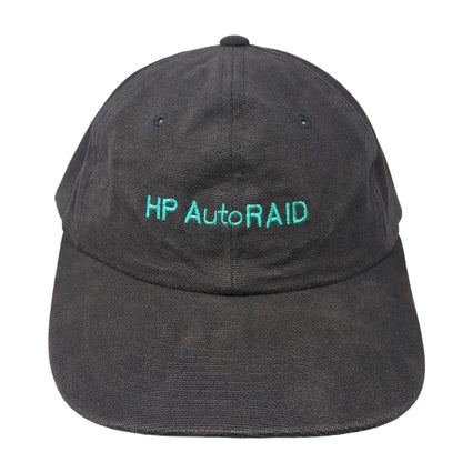 HP AutoRAID Slideback Hat Gray One Size Adjustable Embroidered Yupoong