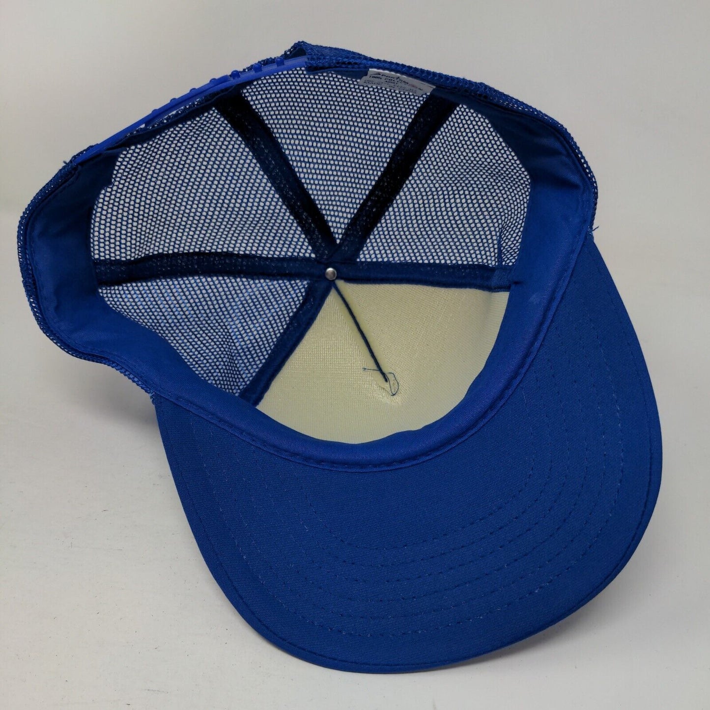 NAPA Snapback Mesh Back Rope Trucker Hat Blue OSFA Solid Sportsman