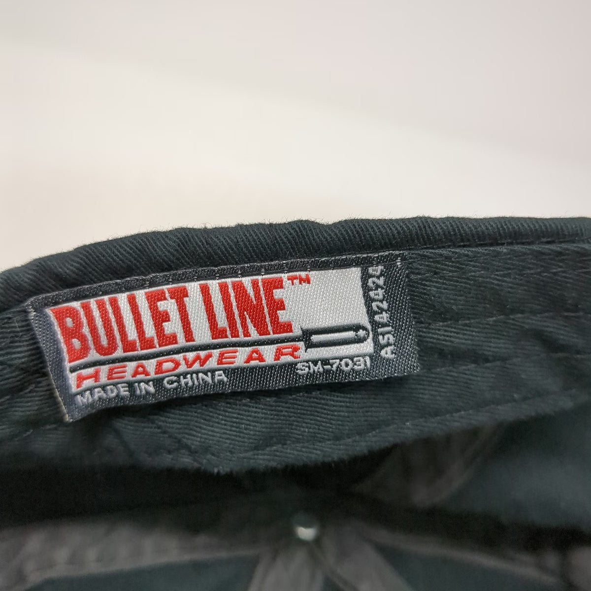 Bullet Line Lost World Caverns Baseball Cap Black One Size Slideback Cave Hat