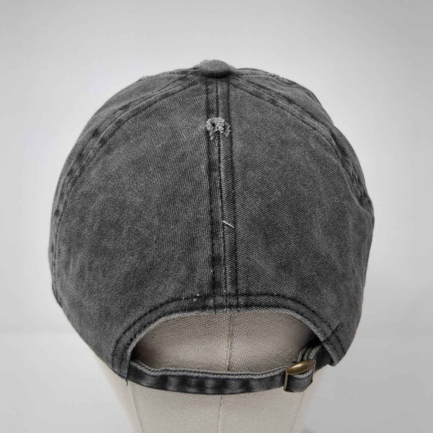Rainbow Heart Slideback Hat Gray One Size Adjustable David And Young