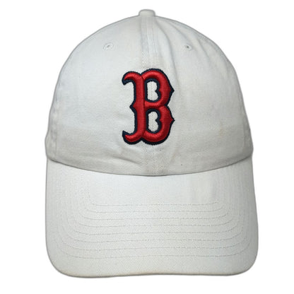 Boston Red Sox MLB '47 Baseball Cap White Red Blue One Size Slideback Logo Hat