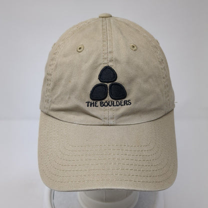 The Boulders Slideback Hat Brown One Size Adjustable American Needle