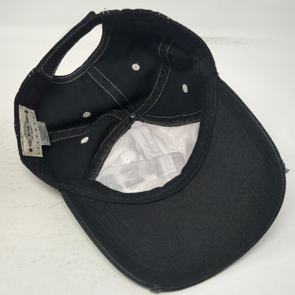 Canadian Original Baseball Cap Black One Size Jasper Canada Flag Chenille Hat