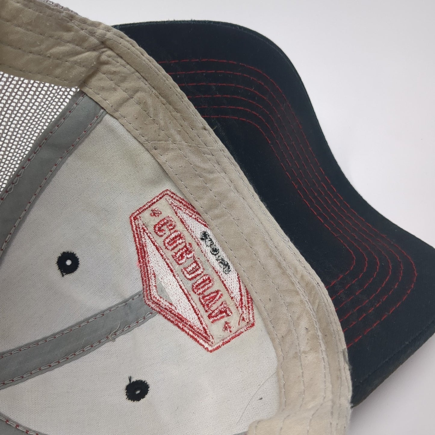 Cordova Cooler Trucker Hat Gray One Size Adjustable Mesh Back Embroidered