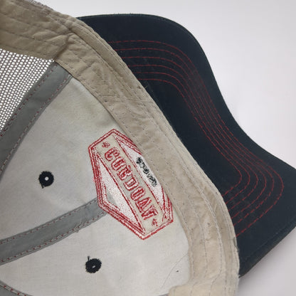 Cordova Cooler Trucker Hat Gray One Size Adjustable Mesh Back Embroidered