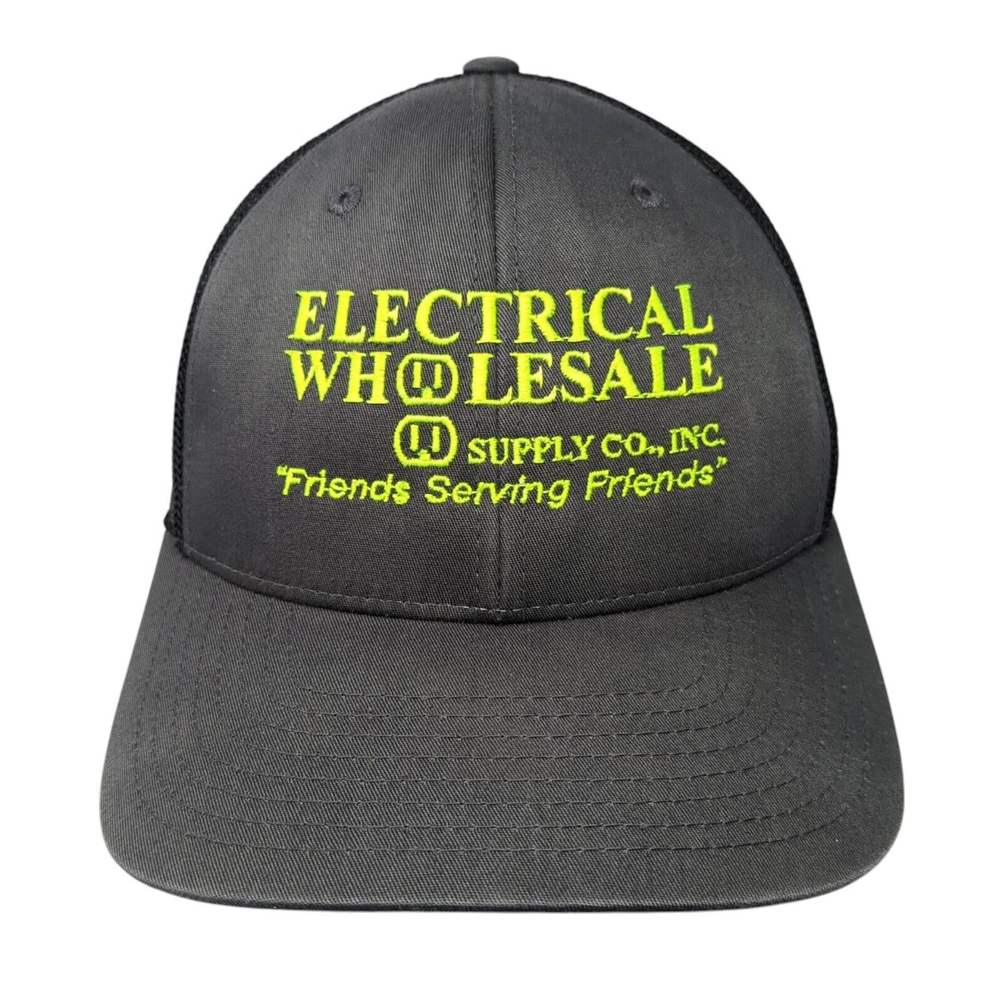 Electrical Wholesale Fitted Mesh Back Trucker Hat Gray S/M Richardson