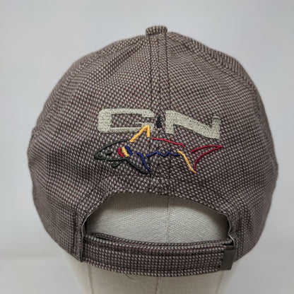 Greg Norman Strapback Hat Multi One Size Embroidered Adjustable Colorblock