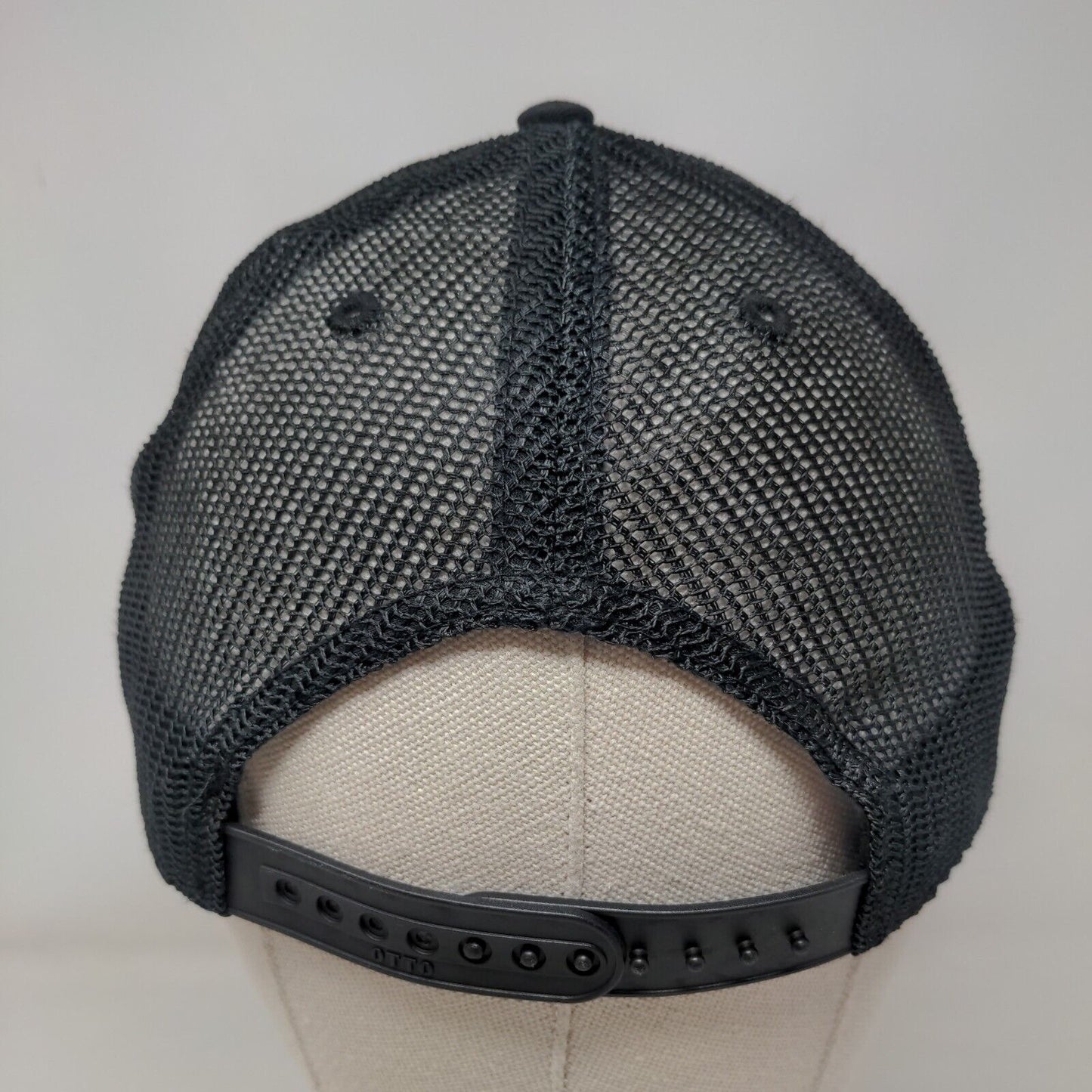 Central Homes Snapback Trucker Hat Black OSFM Adjustable Embroidered Mesh Back