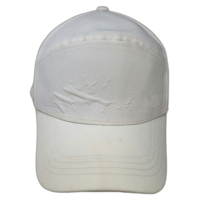 TaylorMade Baseball Cap White One Size M Logo Perforated Performance Golf Hat