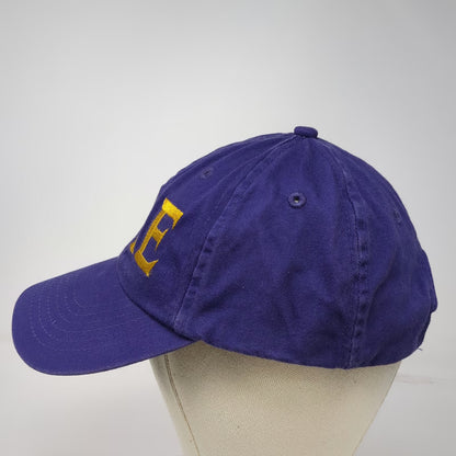 Purple Yellow Baseball Cap One Size Slideback SAE Sigma Alpha Epsilon Hat Cotton