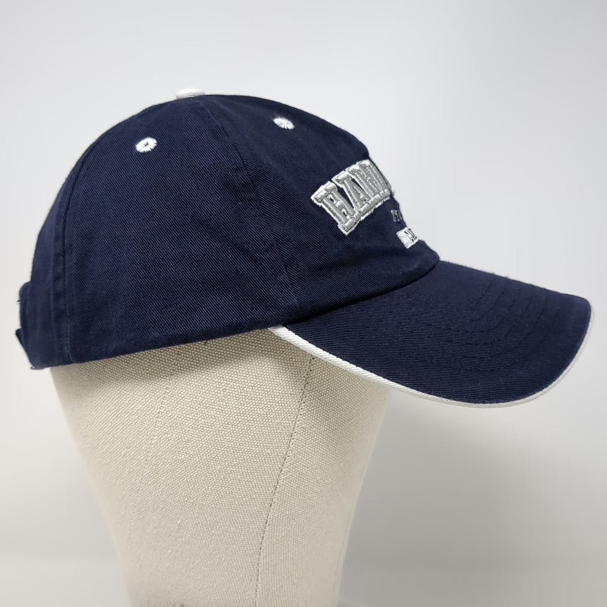 Hard Rock Cafe Baseball Cap Blue One Size Cayman Islands Cotton Strapback Hat