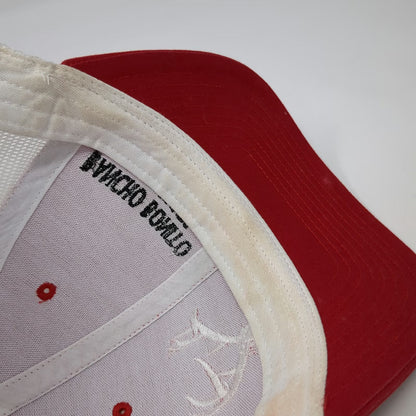 Richardson Trucker Hat Red White One Size Rancho Bonito Trophy Hunts Snapback