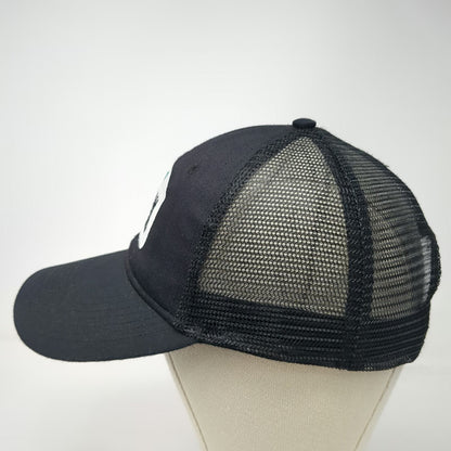 Trucker Hat Black One Size Gotham Greens Logo Patch Mesh Back Snapback Cap Poly