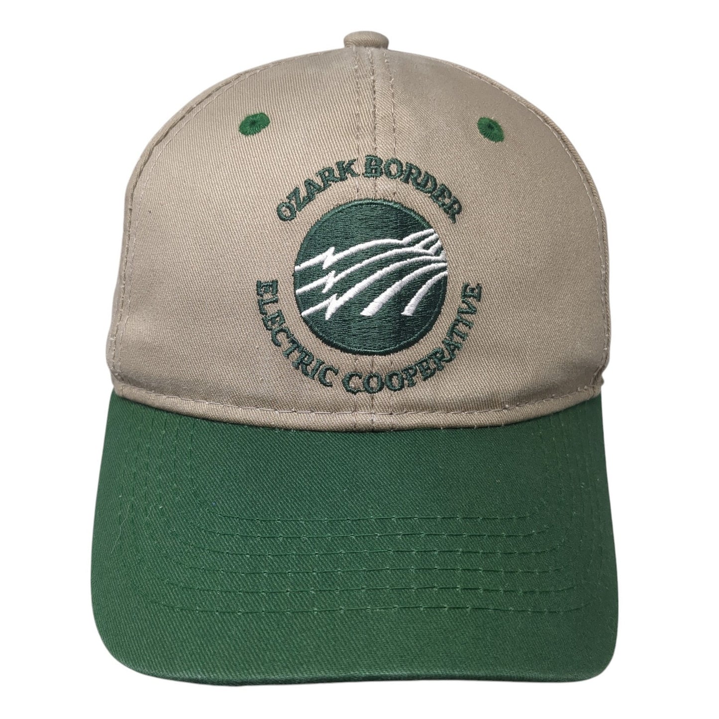Ozark Border Electric Cooperative Strapback Hat Multi One Size Colorblock