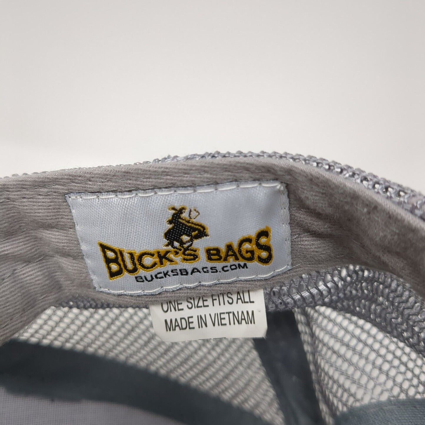 Idaho Snapback Mesh Back Trucker Hat Black One Size Colorblock 6 Panel