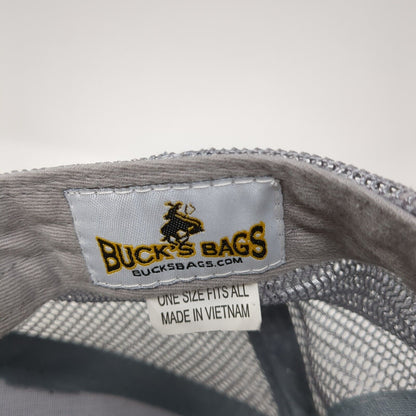 Idaho Snapback Mesh Back Trucker Hat Black One Size Colorblock 6 Panel