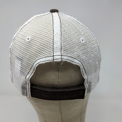 District Women's Strapback Mesh Back Hat Brown White My Sugar Pie Embroidered