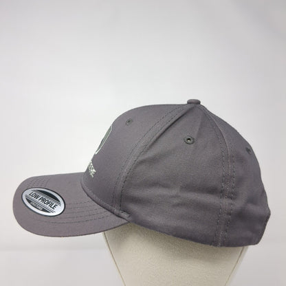 John Deere Low Profile Slideback Hat Gray OSFA Embroidered W/Tags