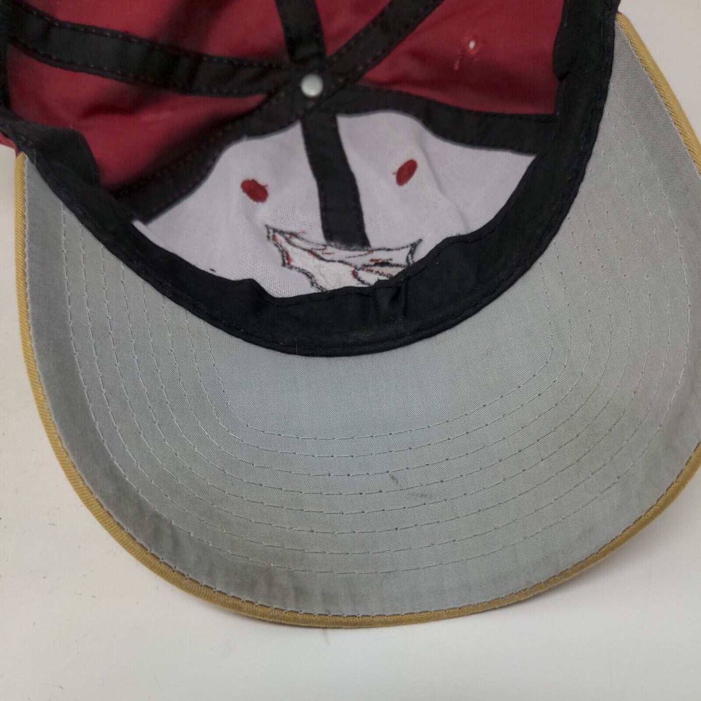 OC Sports Men's Strapback Hat Red OSFM Embroidered Florida State Seminoles Logo