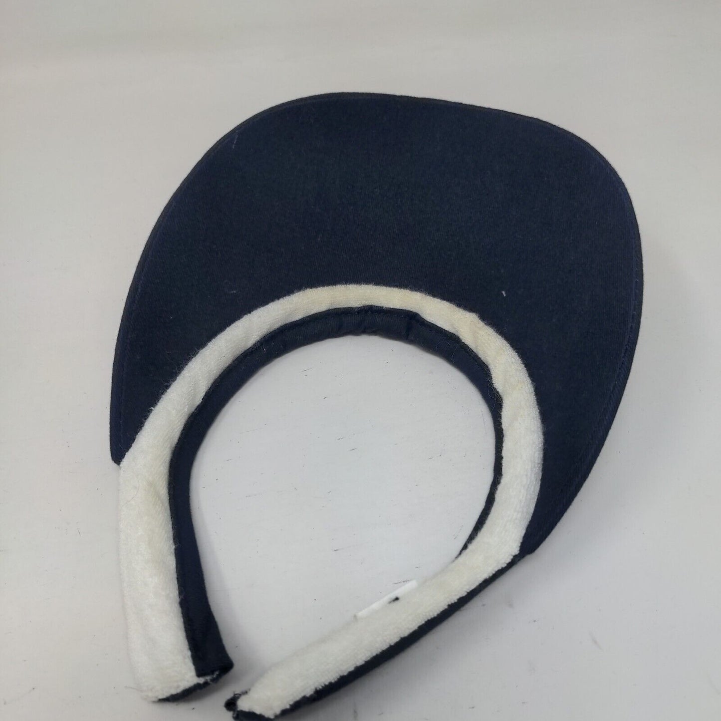 Sun Lakes Clip On Visor Hat Blue One Size Solid Headwear Outdoor