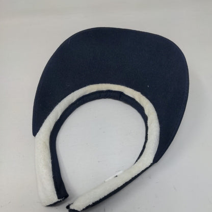 Sun Lakes Clip On Visor Hat Blue One Size Solid Headwear Outdoor