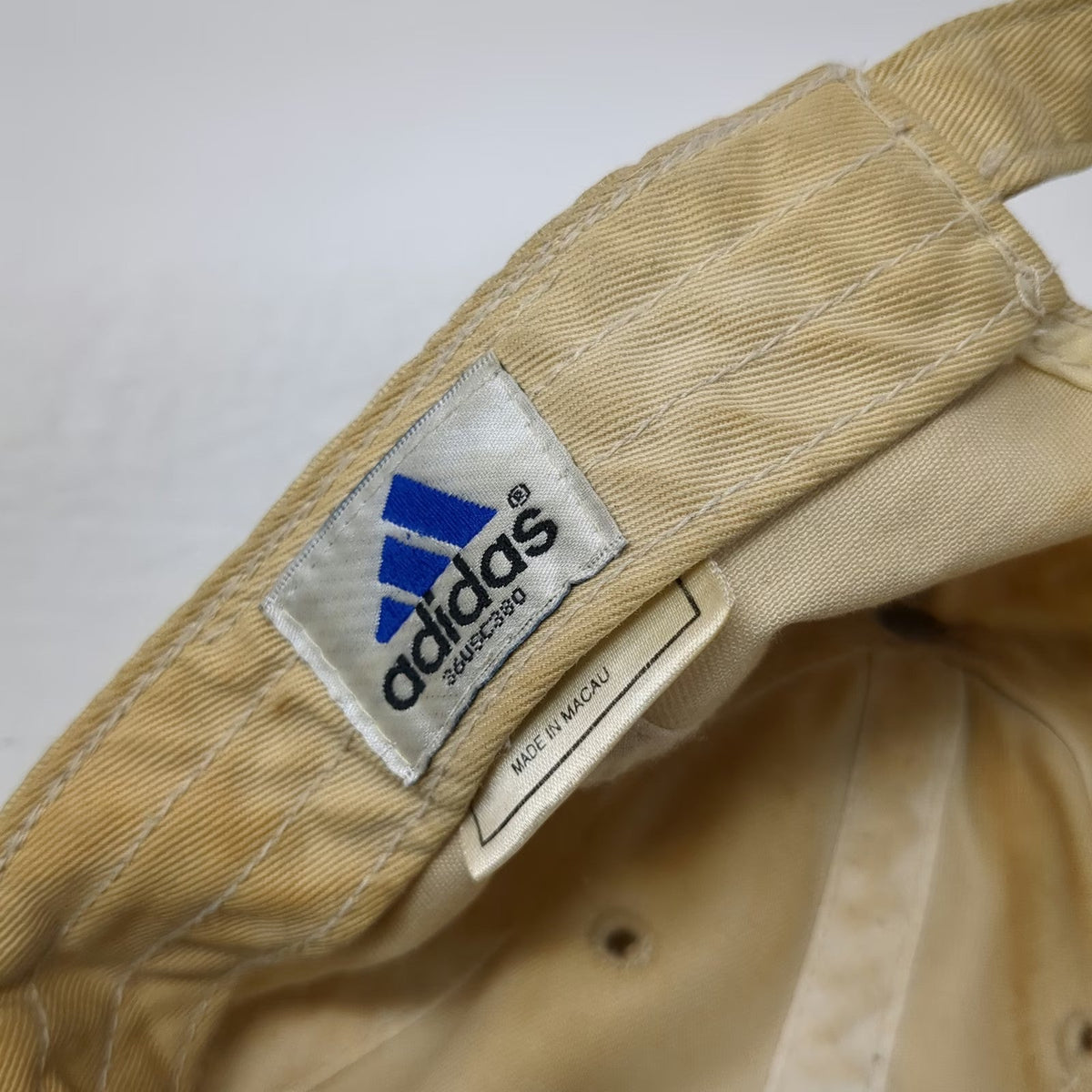 adidas Baseball Cap Beige 2000 USA Olympic Team Sydney Strapback Hat Vintage