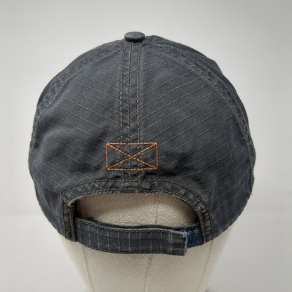 Life Is Good Patch Strapback Hat Gray One Size Adjustable 6 Panel