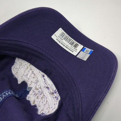 Washington Huskies NCAA Zephyr Purple One Size Cap Strapback Cotton Embroidered