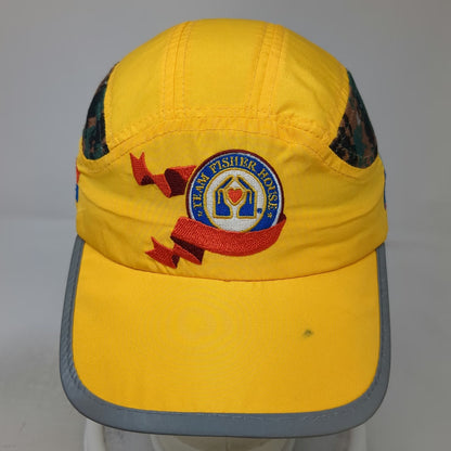 Leslie Jordan Baseball Cap Yellow One Size Team Fisher House Aquafina Camo Hat