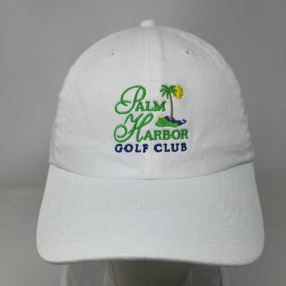 Palm Harbor Golf Club Youth Strapback Hat White M/L Embroidered