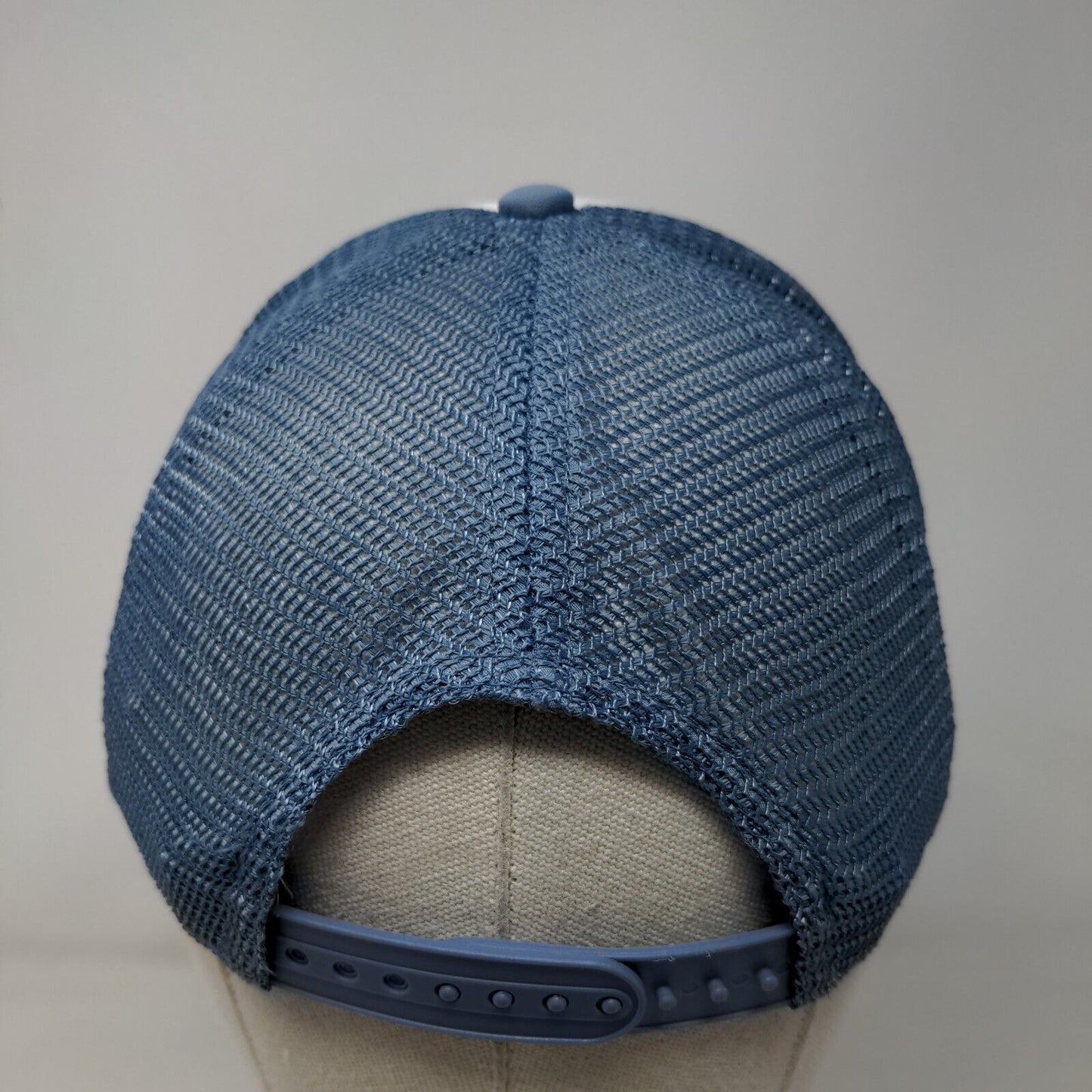 Make Everyday Earth Day Snapback Mesh Back Trucker Hat Blue OSFM Mighty Fine
