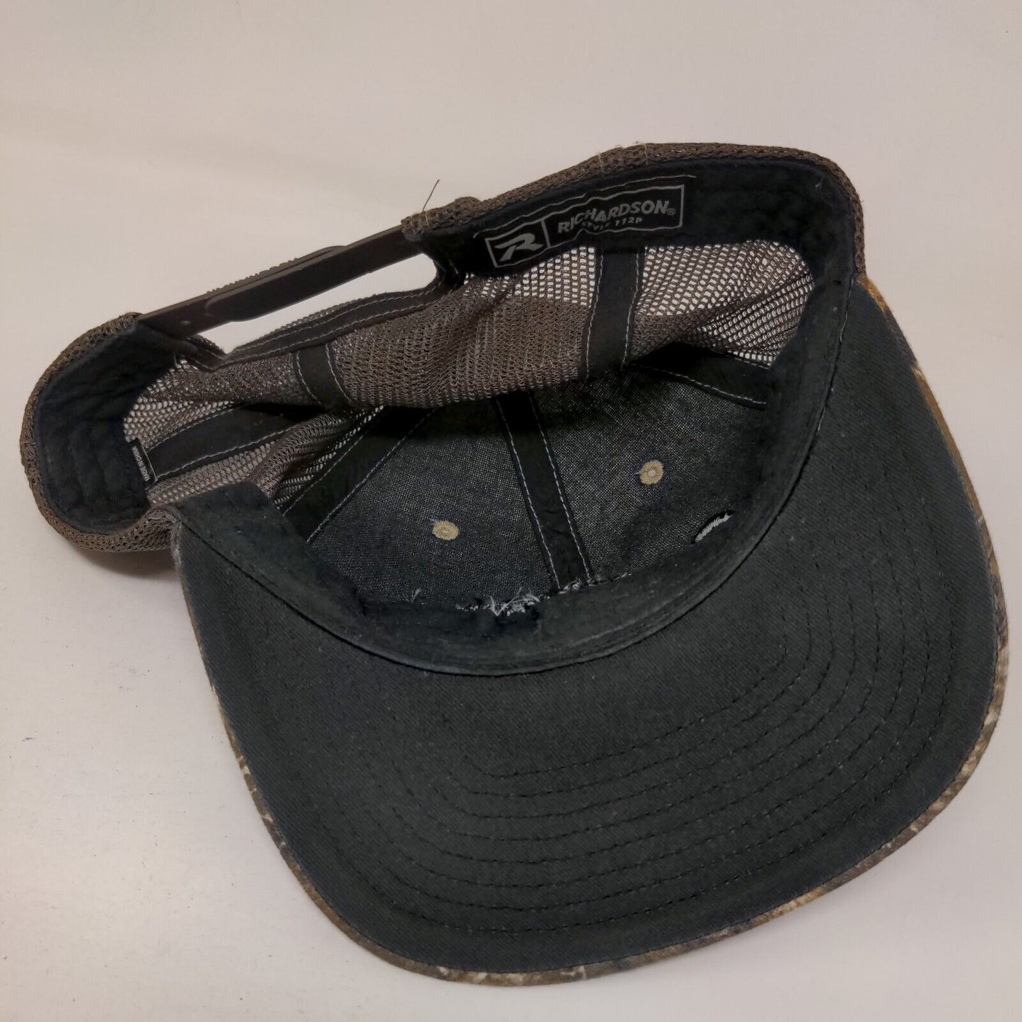 Manning Building Supplies Snapback Trucker Hat Camouflage One Size Richardson