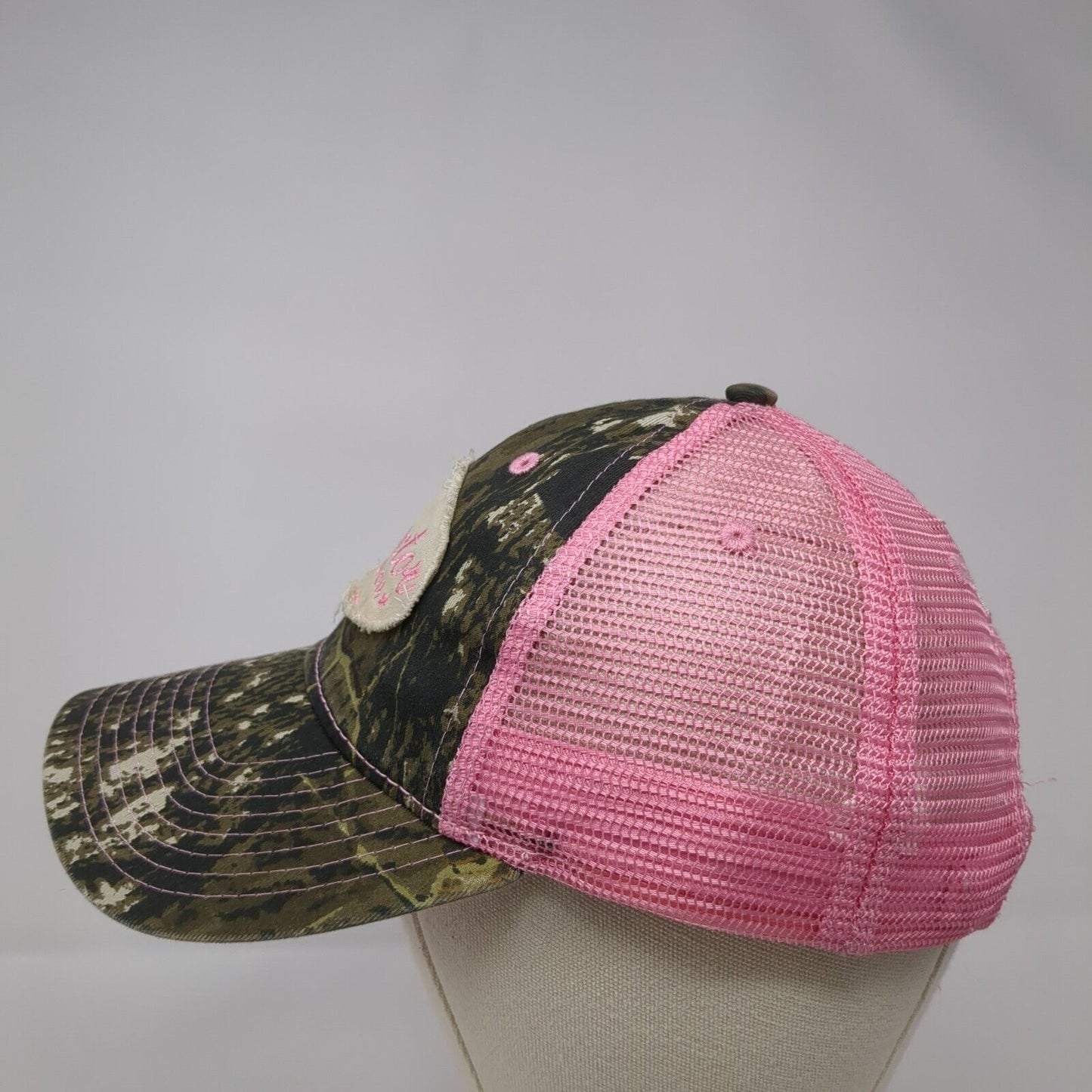 Tractor Supply Co. Strapback Trucker Hat Camouflage One Size Mesh Back