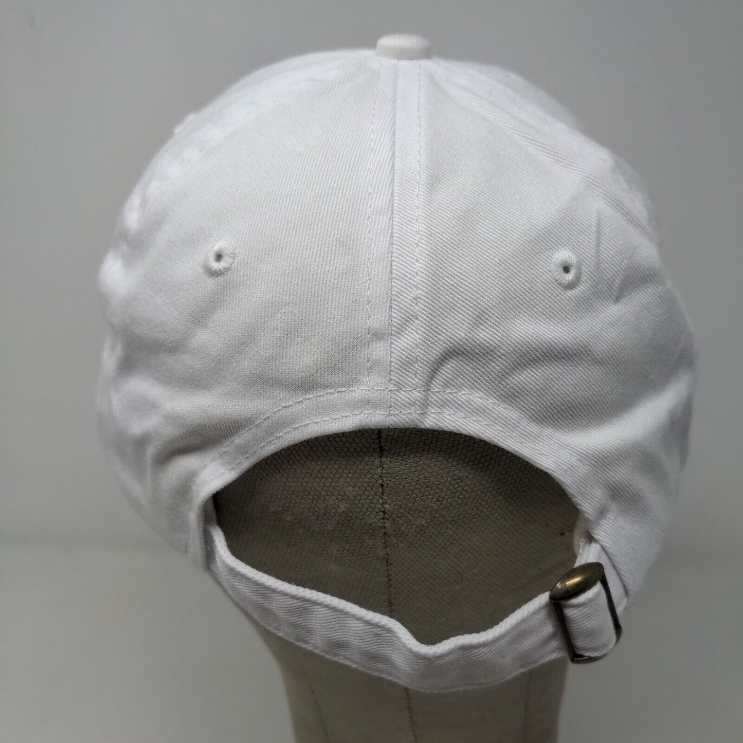 Unbranded Mens Slideback Hat White Embroidered Nothing Better Than Doing Nothing