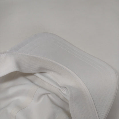 Athleta 5 Panel Ultra Light Run Cap White One Size Adjustable Breathable Blank