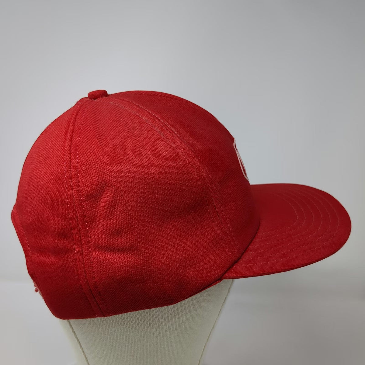 Tonkin Inc. Peterbilt Hat 5 Panel Red One Size Snapback Foam Front Logo Trucking