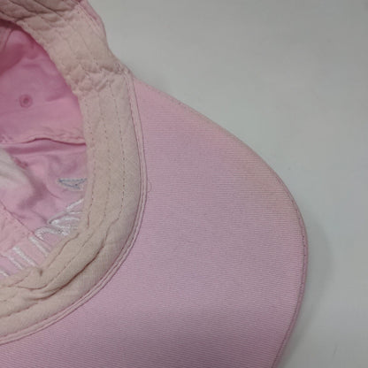 The City Of Copenhagen Strapback Hat Pink One Size Embroidered