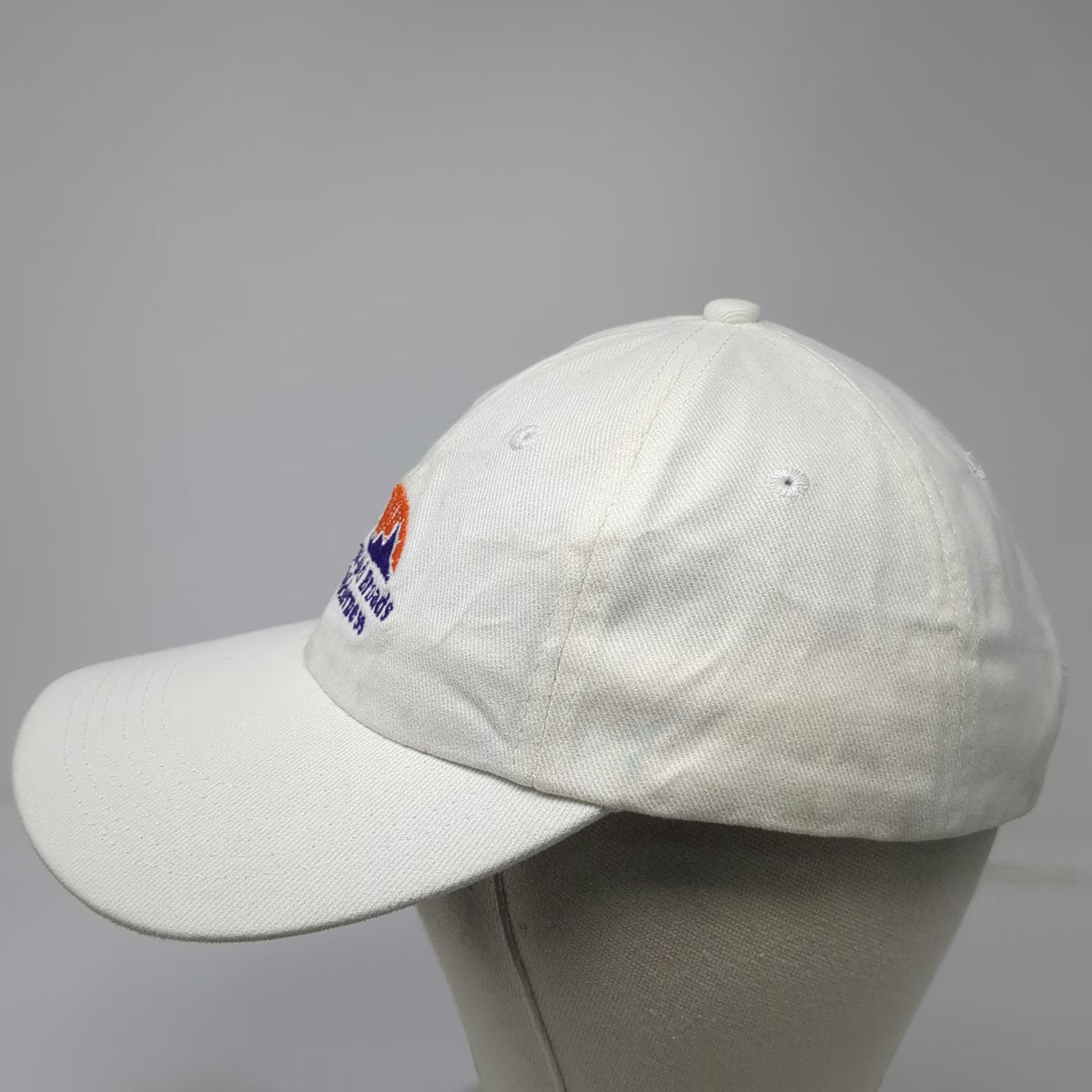 Port Authority Baseball Cap White One Size Great Old Broads for Wilderness Hat