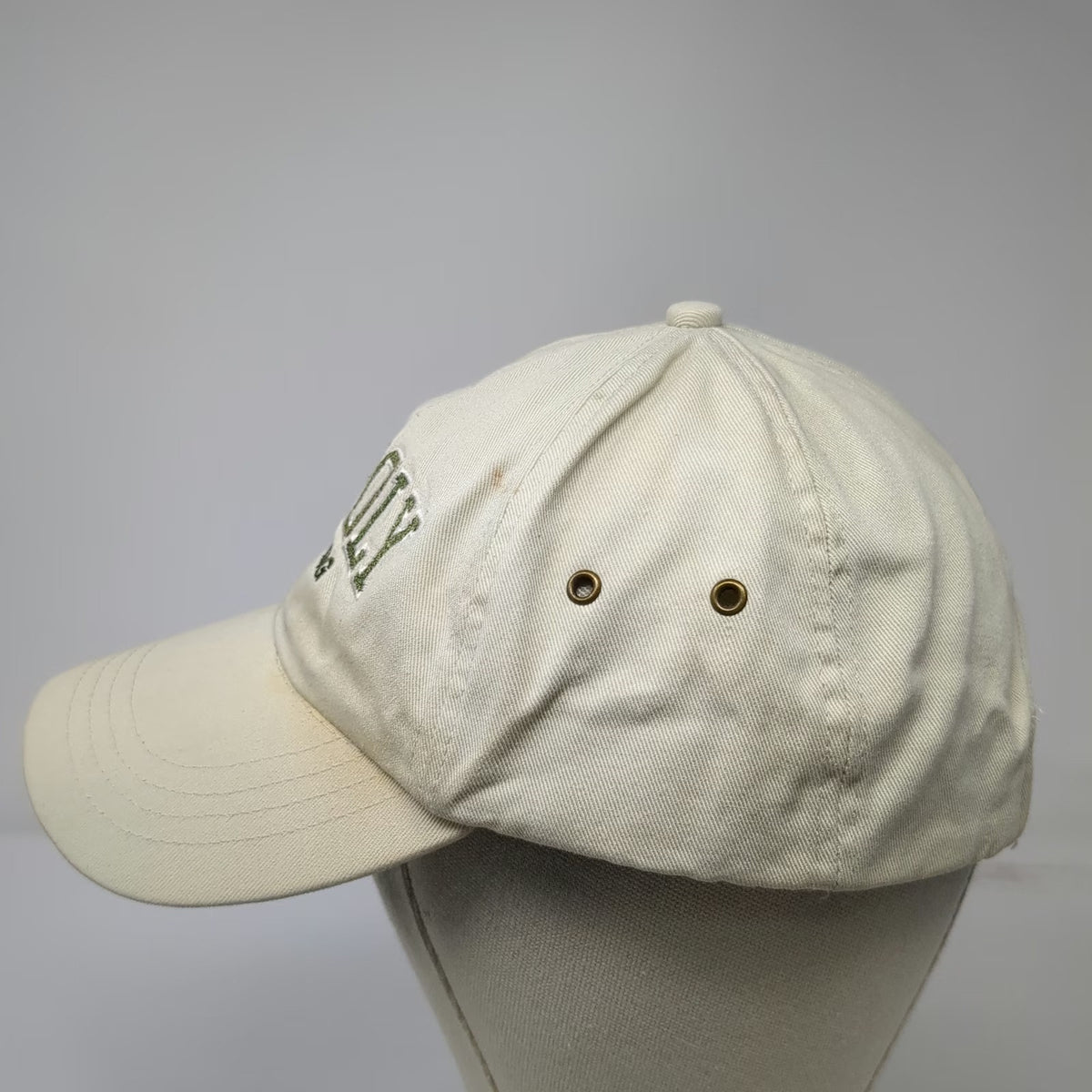 MV Sport Baseball Cap Beige One Size Cal Poly Engineering Slideback Cotton Hat