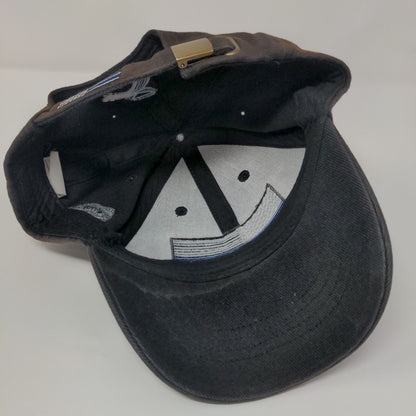 American Flag Honor Heroism Slideback Hat Black OSFA Patriotic Eagle Emblems