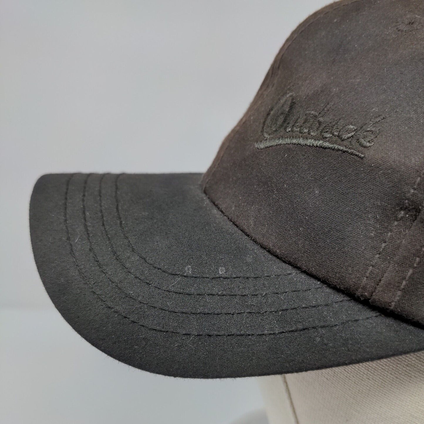 Outback Slideback Aussie Slugger Cap Brown OSFA Adjustable Embroidered Cotton