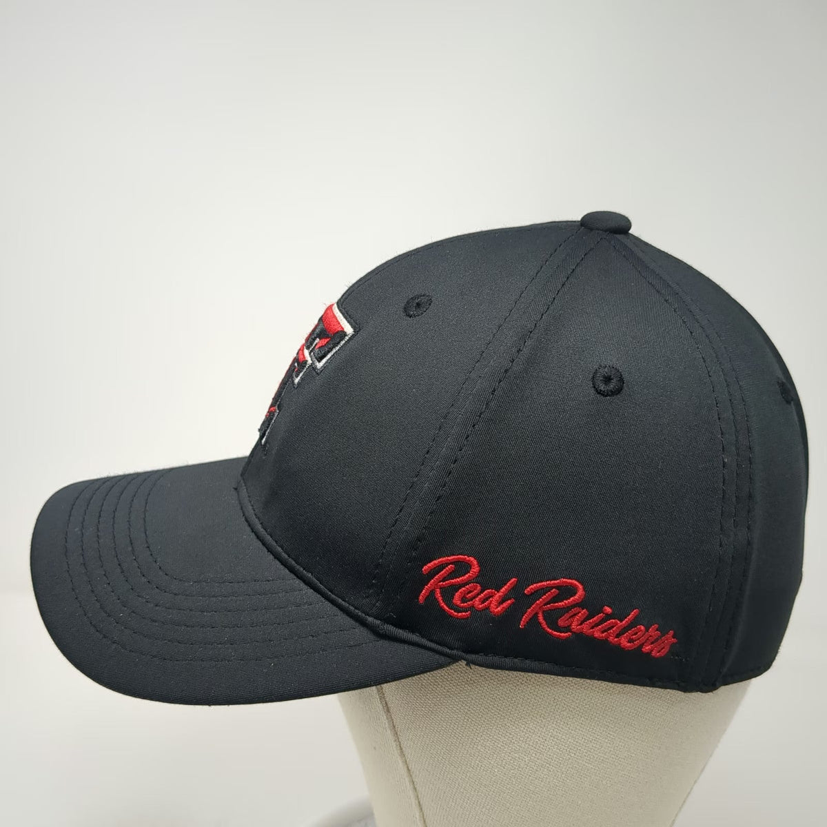 Texas Tech Red Raiders NCAA Top of the World Hat Black One Size Memory Fit Logo